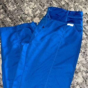 Size large tall blue scrub pants
